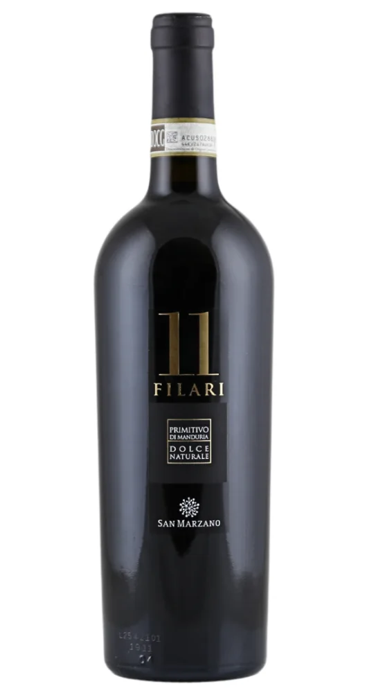 San Marzano 11 Filari Primitivo di Manduria Dolce Naturale 2022