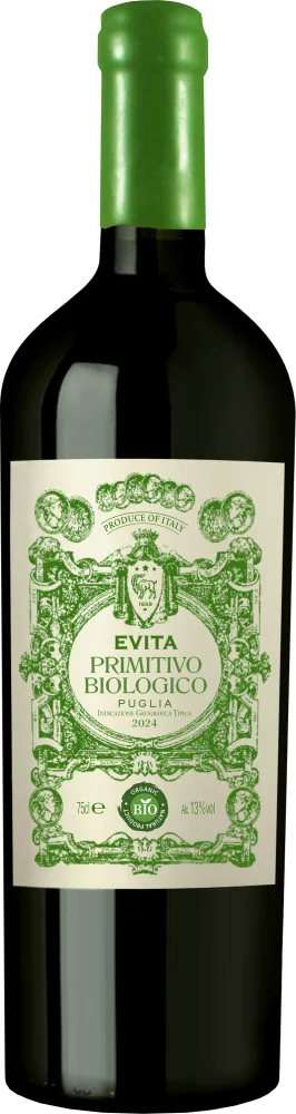 EVITA Primitivo Biologico Puglia IGT 2024