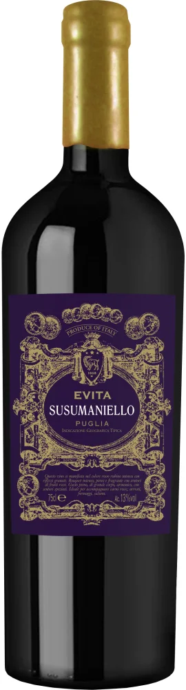 EVITA Susumaniello Puglia IGT 2022