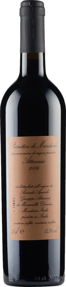 Attanasio Primitivo di Manduria 2017