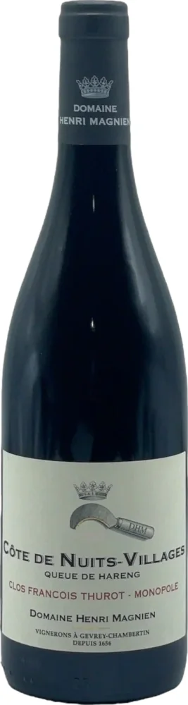 Henri Magnien Cote de Nuits-Villages Queue de Hareng Clos Francois Thurot Monopole 2023