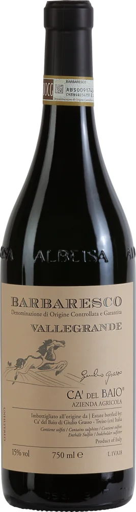 Ca' del Baio Barbaresco Vallegrande 2023