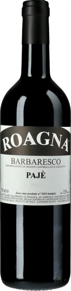 Roagna Barbaresco Paje 2020