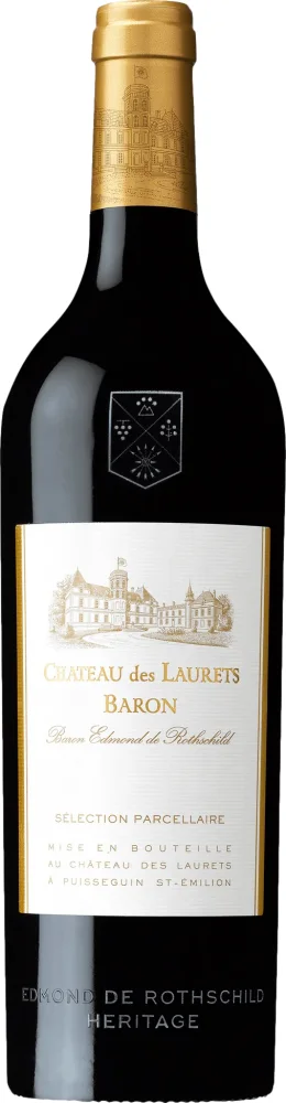 Edmond de Rothschild Chateau des Laurets Baron Selection Parcellaire 2018