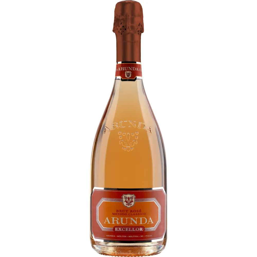 Arunda Brut Rosé Excellor, Metodo Classico, Südtirol, Schaumwein