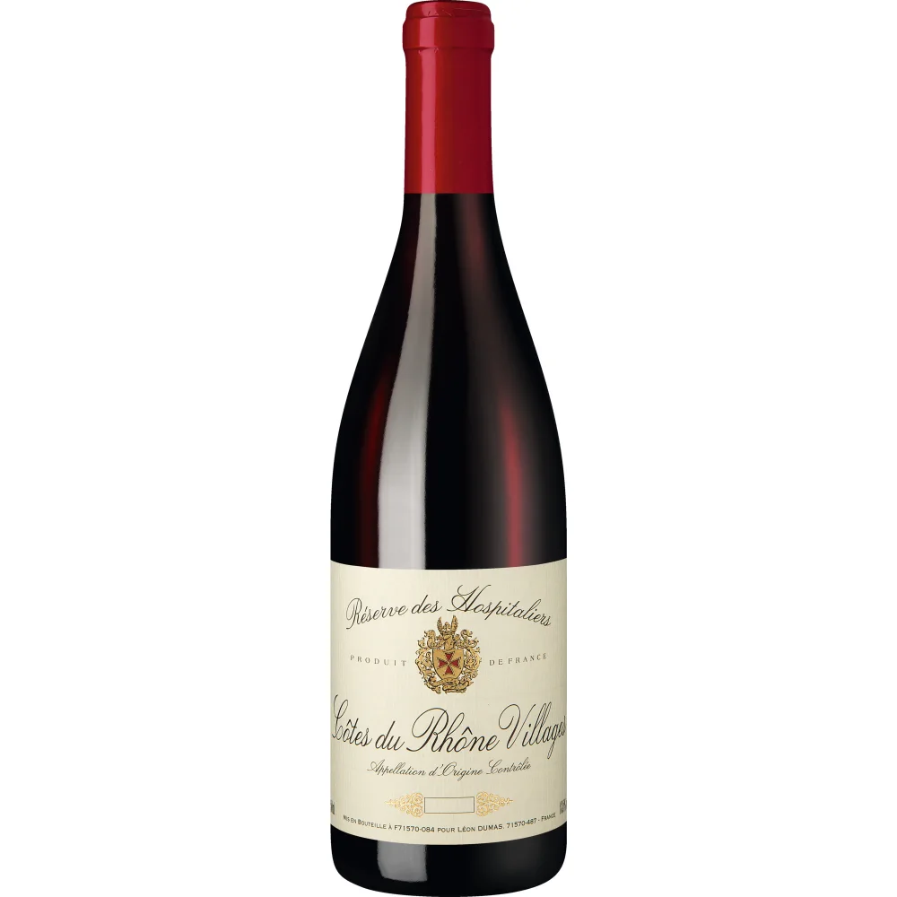 Réserve des Hospitaliers, Côtes du Rhône Villages AOP, Rhône, 2023, Rotwein