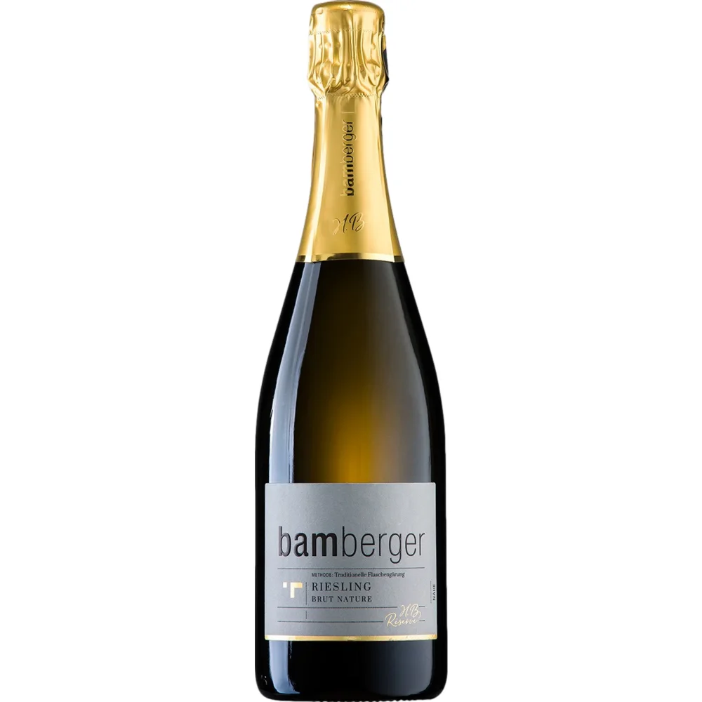 Bamberger Riesling Prestige Sekt Réserve, Brut Nature, Nahe, Nahe, 2018, Schaumwein