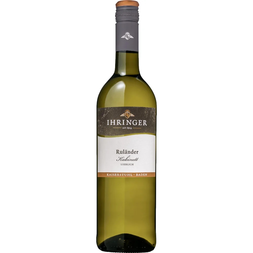 Ihringer Ruländer Kabinett, Lieblich, Baden, Baden, 2023, Weißwein