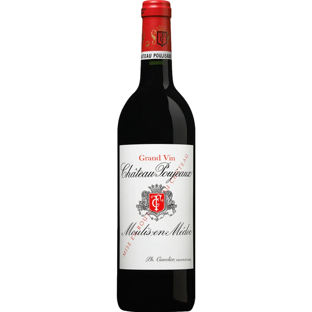Château Poujeaux Cru Bourgeois, Moulis AOP, Bordeaux, 2018, Rotwein