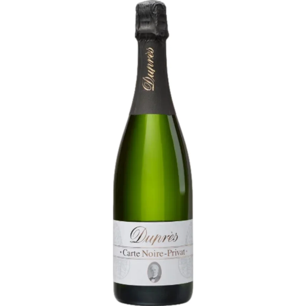 Duprès Sekt Carte Noir-Privat, Demi-Sec, Luxemburg, Crémant de Luxembourg, Schaumwein