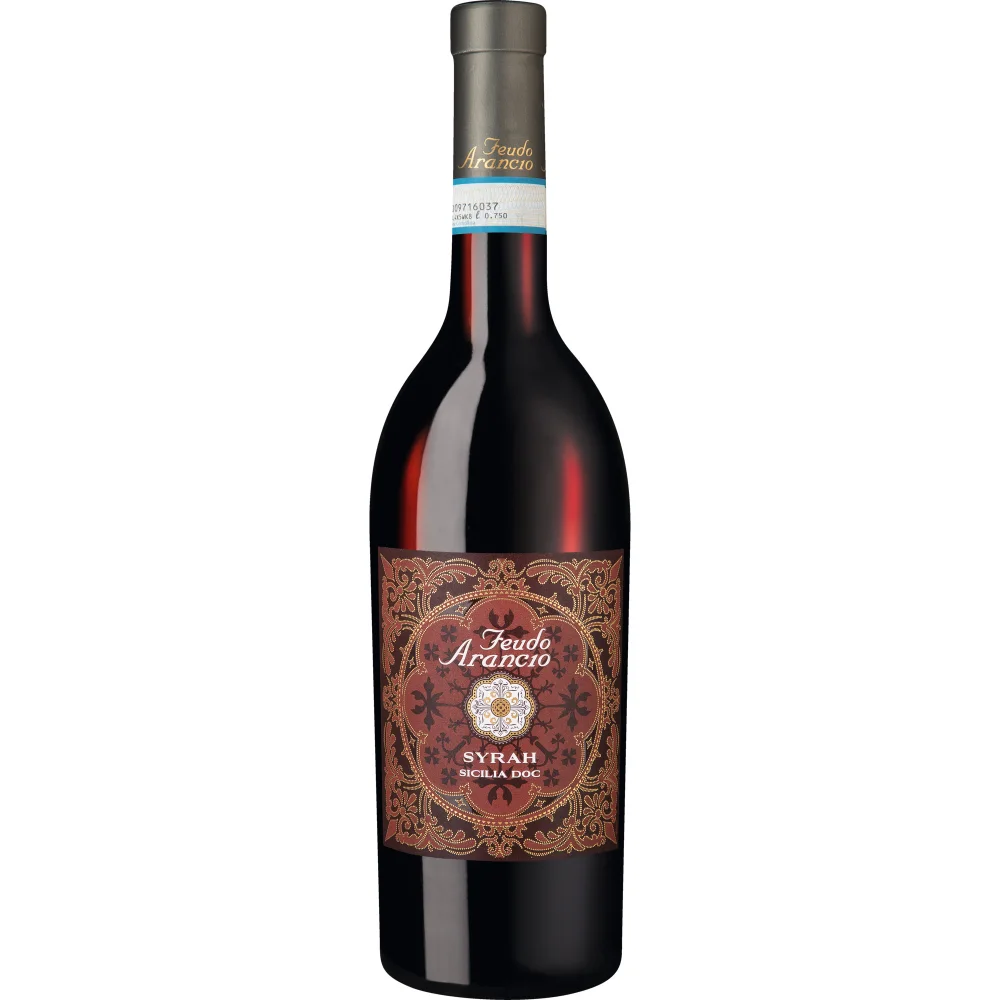 Feudo Arancio Syrah, Sicilia DOC, Sizilien, 2024, Rotwein