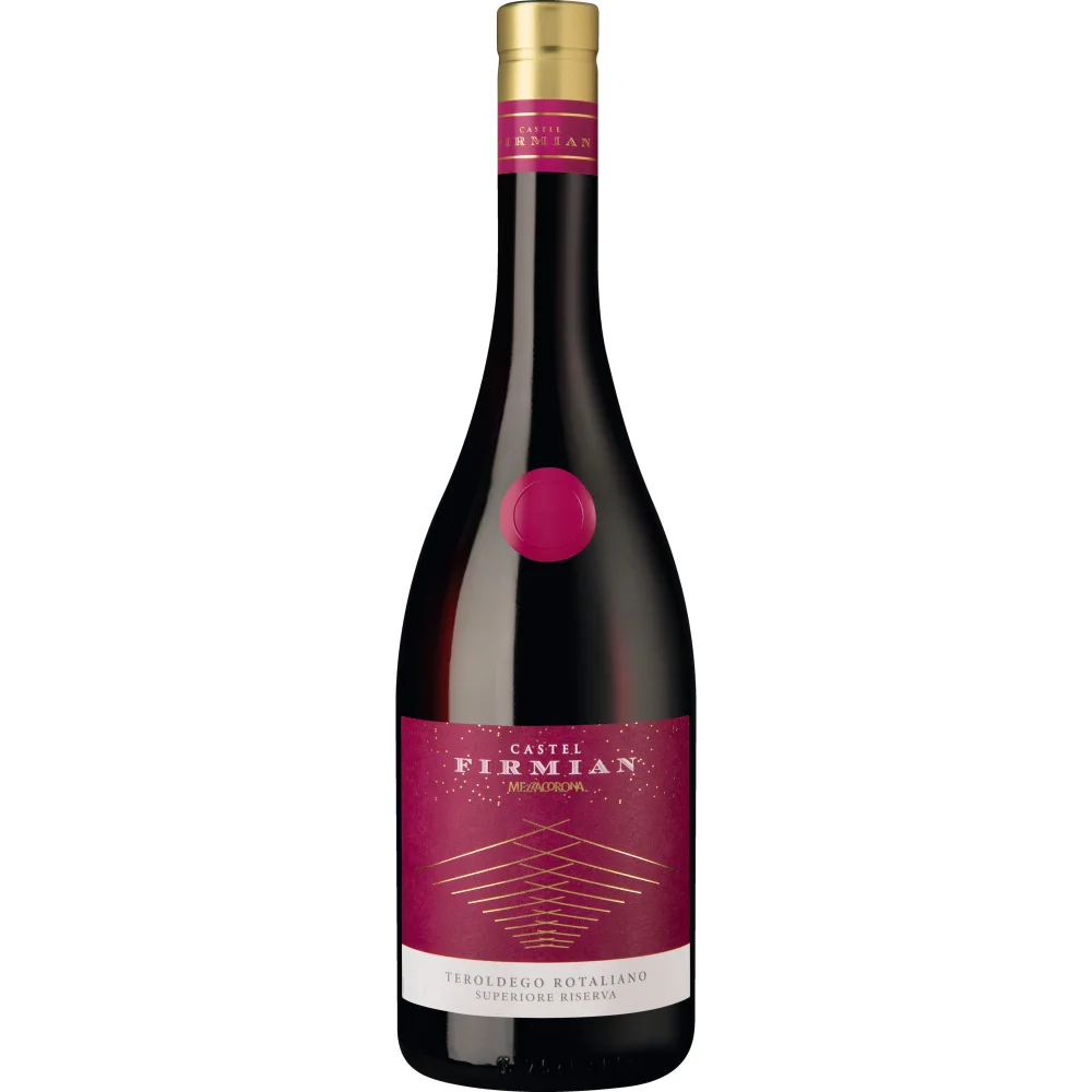 Castel Firmian Teroldego Riserva, Teroldego Rotaliano Riserva DOC, Trentino, 2022, Rotwein