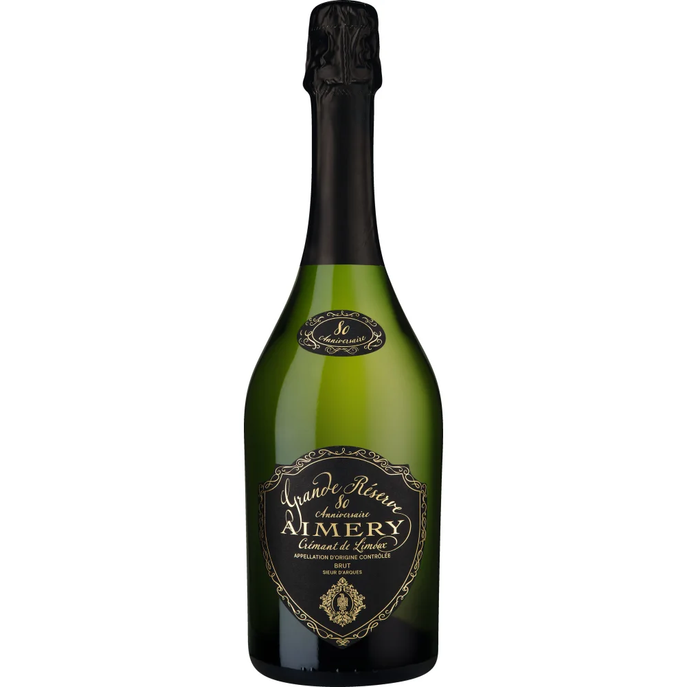 Grande Réserve de Aimery Anniversaire, Brut, Crémant de Limoux AOP, Languedoc-Roussillon, Schaumwein