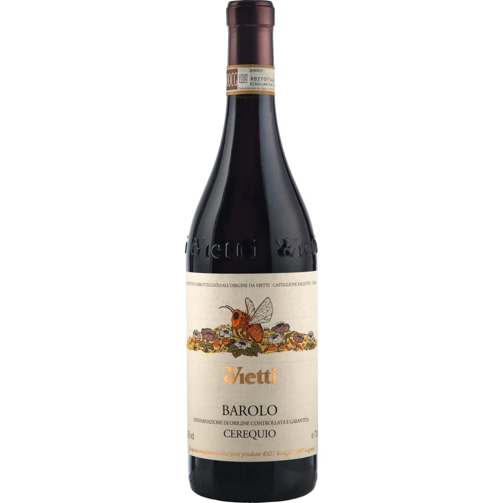 Vietti Cerequio Barolo, Barolo DOCG, Piemont, 2021, Rotwein