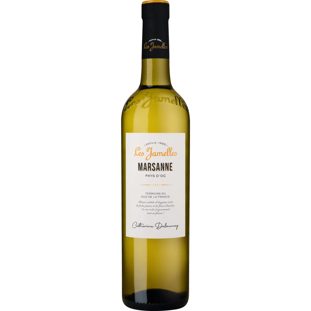 Les Jamelles Marsanne, Pays d'Oc IGP, Languedoc-Roussillon, 2025, Weißwein