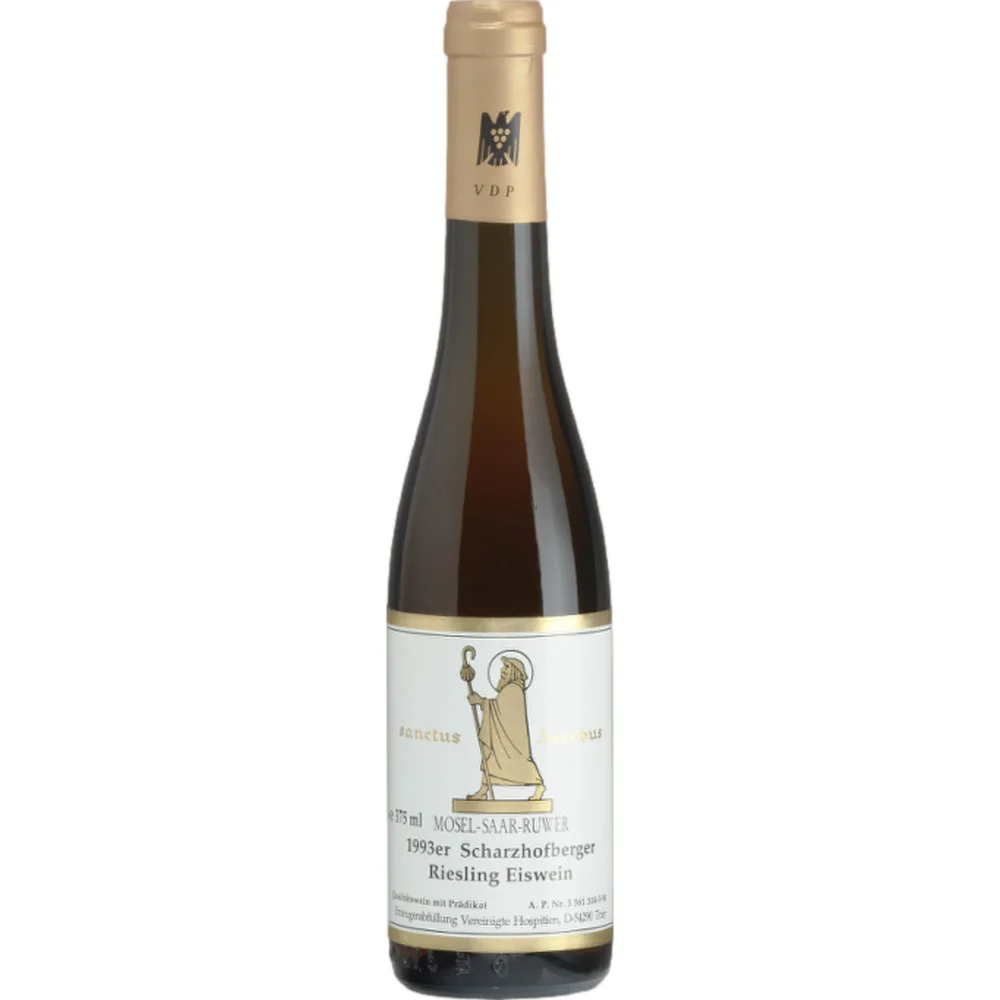 Scharzhofberger Saar Riesling Eiswein, Edelsüß, Mosel, Mosel, 1993, Weißwein