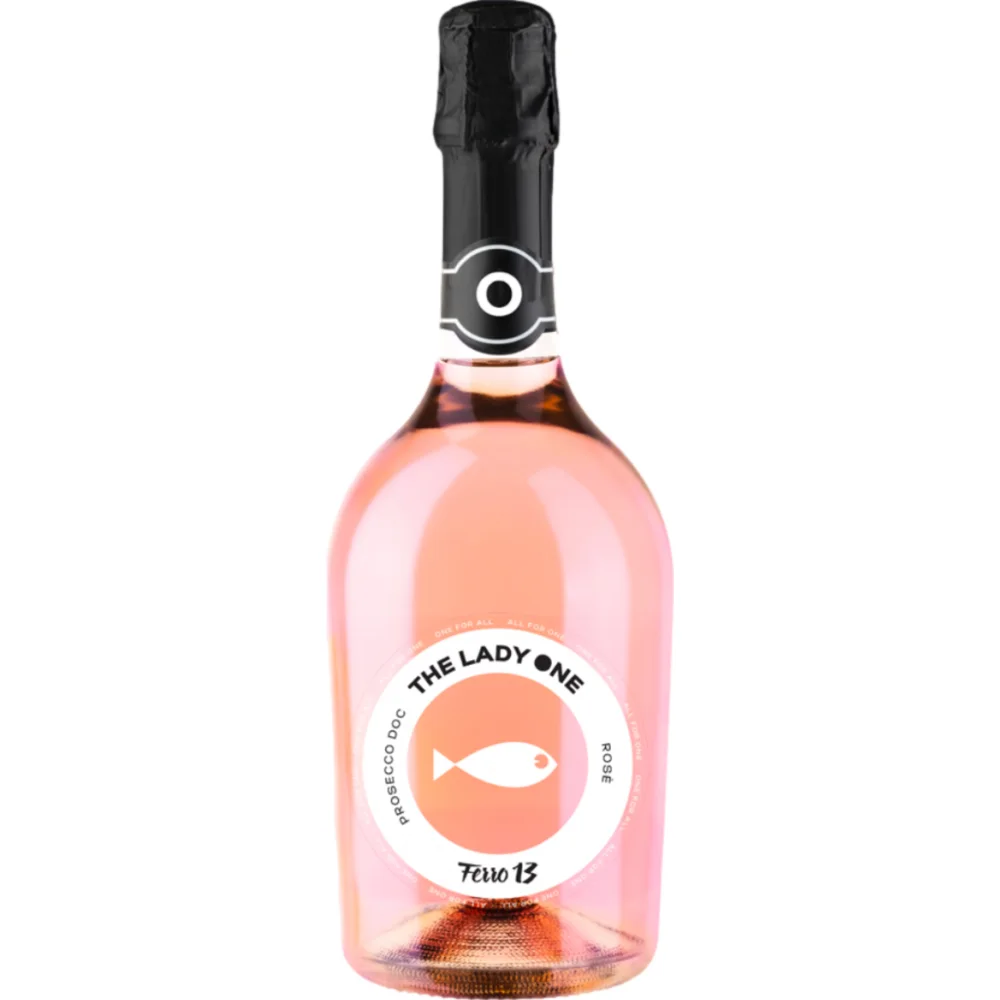 Ferro13 The Lady One Prosecco Millessimato Rose, Prosecco DOC, Venetien, 2024, Schaumwein