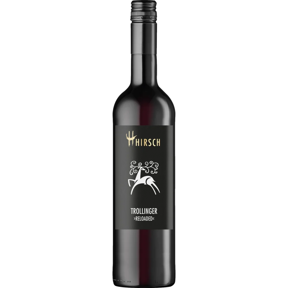 Hirsch Reloaded Trollinger, Trocken, Württemberg, Württemberg, 2024, Rotwein